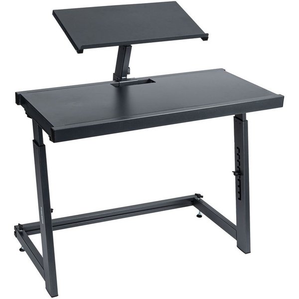 FAME Keyboardständer, (Audio Mobile DJ Tisch-Set Inklusive Laptopablage Ablage-Set DJ Equipment, DJ-Möbel, DJ-Tische), Mobile DJ Tisch-Set, Laptopablage, Ablage