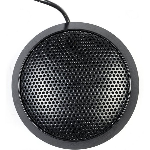 FAME Mikrofon (Audio BM91U USB Kondensator Grenzflächenmikrofon Schwarz PlugPlay kompatibel mit Windows und Mac geeignet für Videokonferenzen und Interviews kla