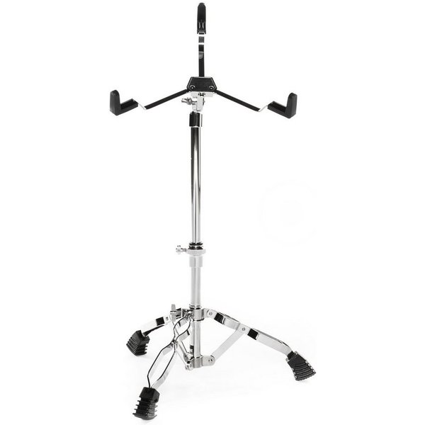 FAME Musikinstrumentenständer, (Snare-Ständer SDS4000 doppelstrebig höhenverstellbar von 35 cm – 49 cm breite Gummifüße Neigungswinkel einstellbar Korbgröße stu