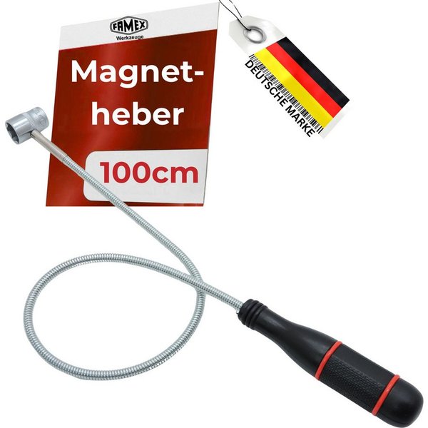 FAMEX Magnet 15104 Magnetheber (Magnetstab, extra lang, 1m, 700g)