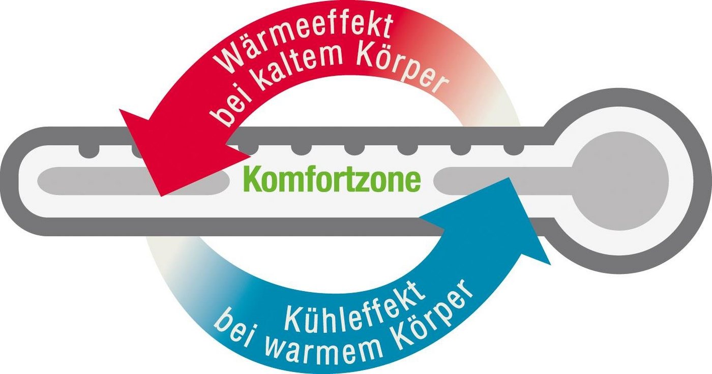 fan Baumwollkissen Klima Active Plus, effektiv klimaregulierendes Kopfkissen – Bild 4 von 5