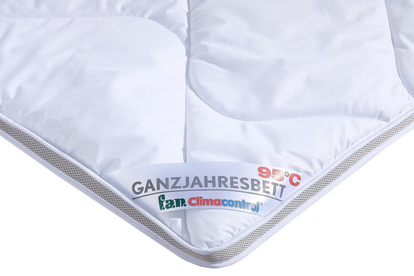fan Microfaserbettdecke Climacontrol®, Bettdecke in 135x200, 155x220 cm und weiteren Größen, Bezug: Microfaser, mit optimierter Klimafunktion durch Lüftungsband – Bild 3 von 4
