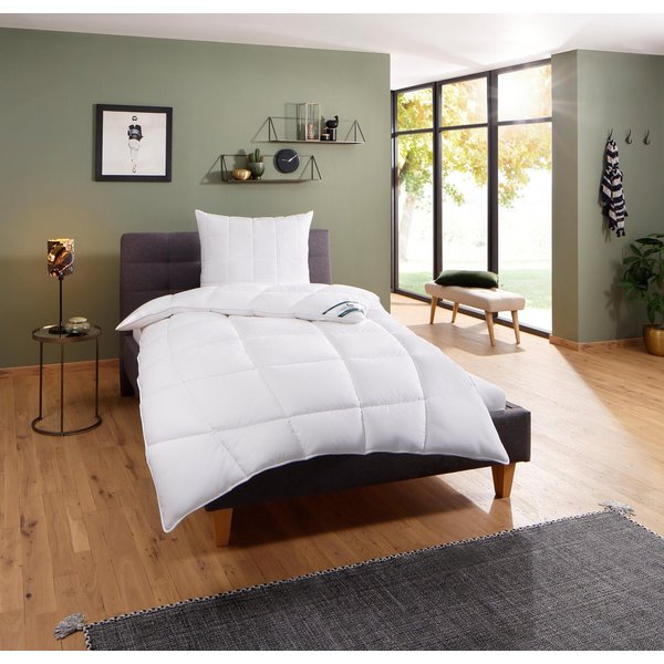 fan Microfaserbettdecke Komfort Plus Warm, Bettdecken für den Winter, Made in Germany, Decke, Füllung: 100% Polyester, Bezug: 100% Polyester, Extrawarm für den 