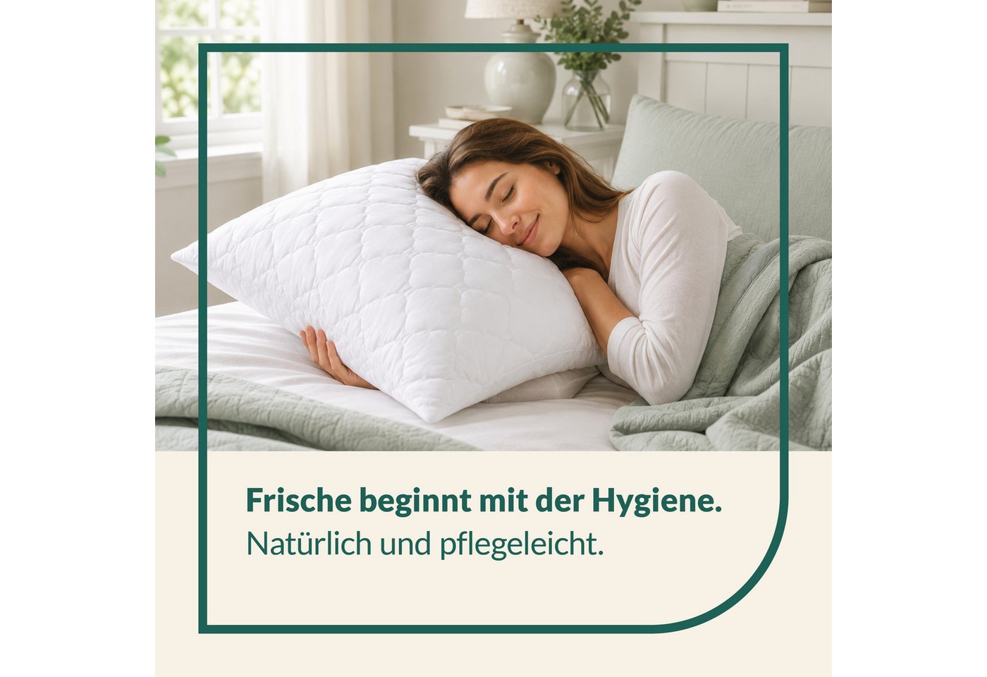 fan Microfaserkissen Kansas, mit Baumwollbezug und Reißverschluss, Füllung: 100% Microfaser, Bezug: 100% Baumwolle, in 40x80 oder 80x80 cm, Kopfkissen aus Micro – Bild 3 von 5
