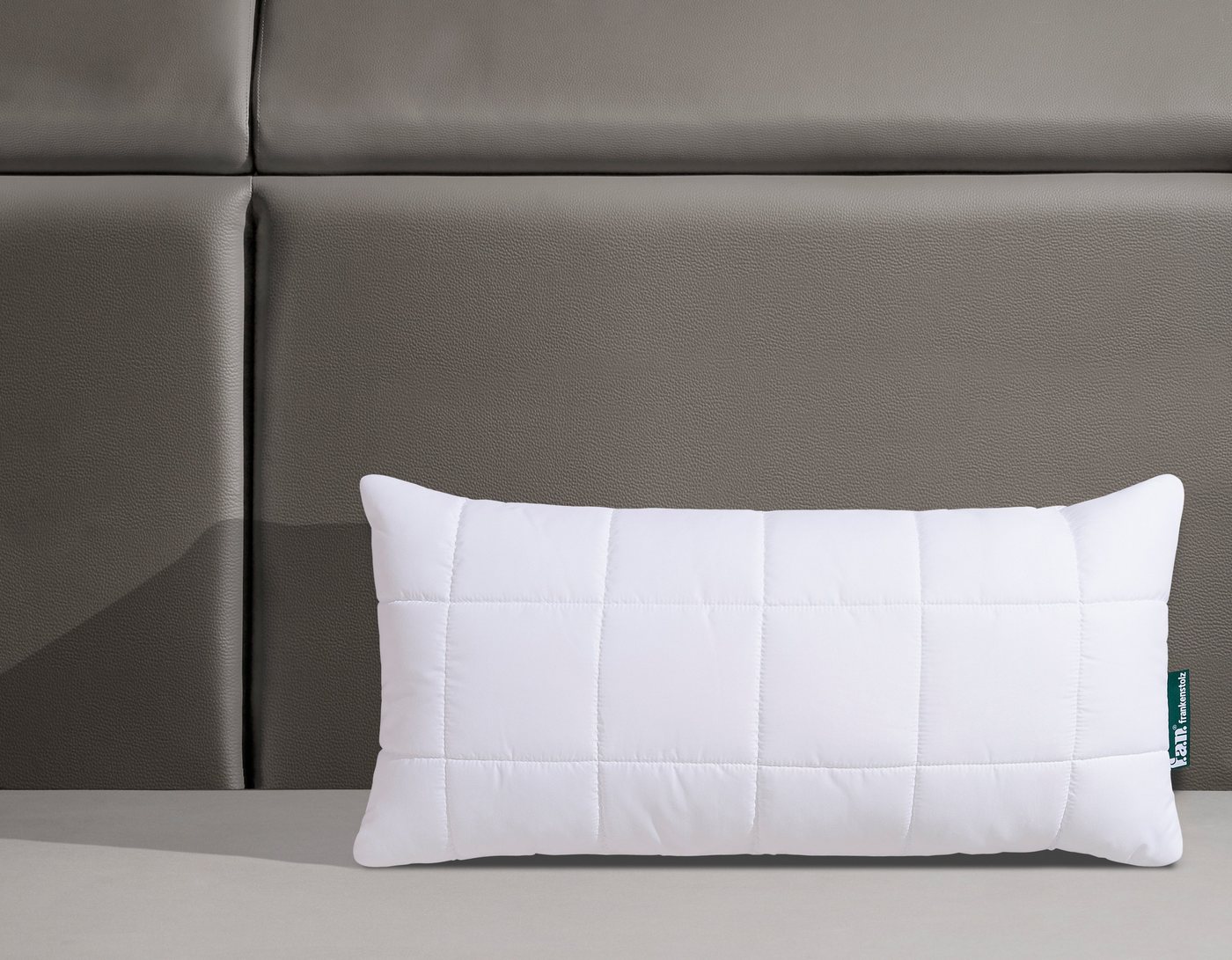fan Microfaserkissen Komfort Plus, Füllung: 100% Polyester, Bezug: 100% Polyester, leichtes, weiches Kissen – Bild 3 von 3