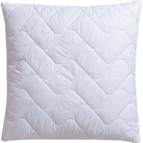 fan Microfaserkissen Microfaser kochfest, Kopfkissen ist made in Germany, Füllung: 100% Polyester, Bezug: 100% Polyester, Seitenschläfer, Bauchschläfer, Rückens