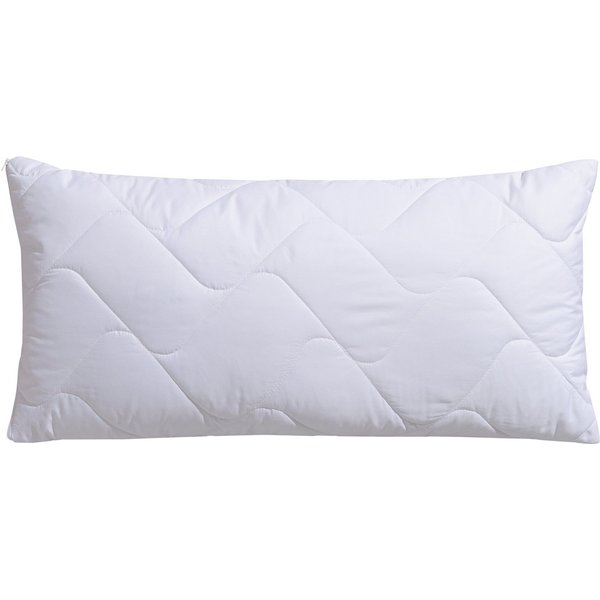 fan Microfaserkissen Microfaser kochfest, Kopfkissen ist made in Germany, Füllung: 100% Polyester, Bezug: 100% Polyester, Seitenschläfer, Bauchschläfer, Rückens