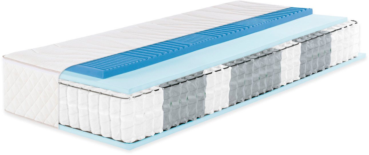 Taschenfederkernmatratze Sleep Spring Pro, Boxspringmatratze m. Thermogelauflage, 90x200 & mehr, fan, 33 cm hoch, (1-tlg), Haus & Garten Test "GUT", getestet in – Bild 4 von 5