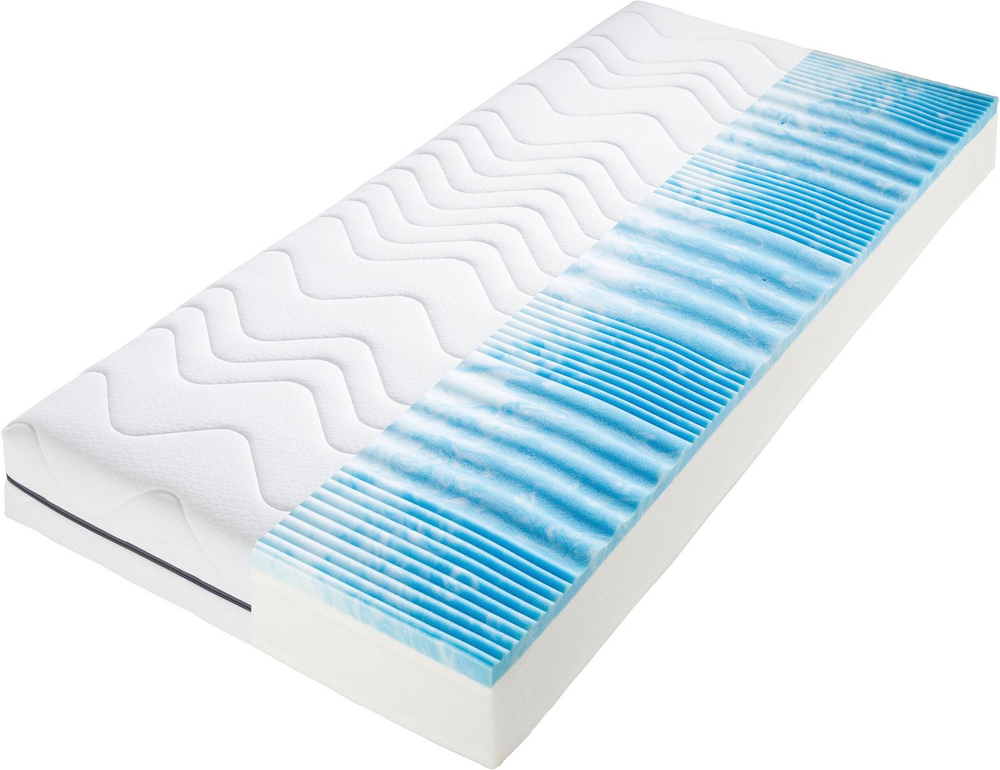 Taschenfederkernmatratze Tulani, Matratze in 90x200 cm, 140x200 cm und weiteren Größen, fan, 24 cm hoch, 530 Federn bei Gr. 100x200 cm - atmungsaktive Matratze – Bild 5 von 5