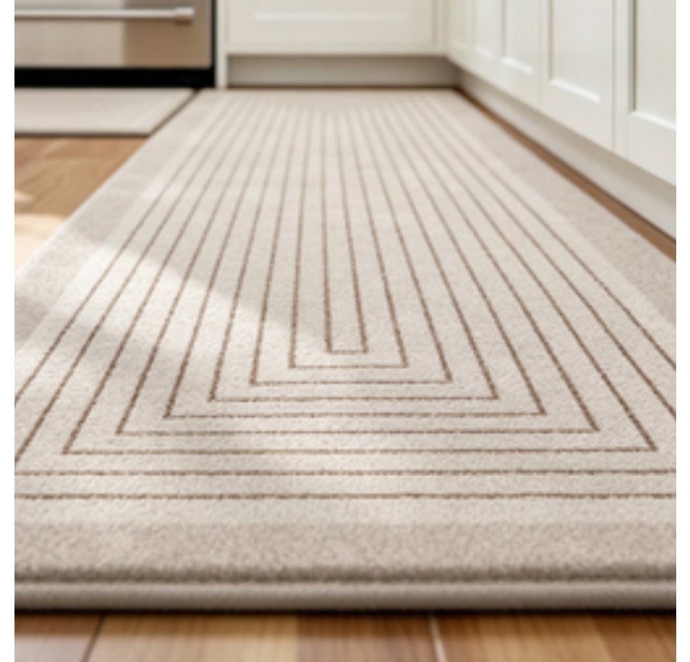 FANNOU Küchenläufer Teppich Läufer Küche, Rutschfest, Schmutzabweisend, Absorbierend, Küchenteppich für Küchen, Flur – Bild 3 von 3