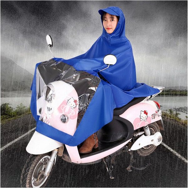 FANNOU Regenponcho Kapuzenponcho, wasserdichter Regenmantel für Elektromobile
