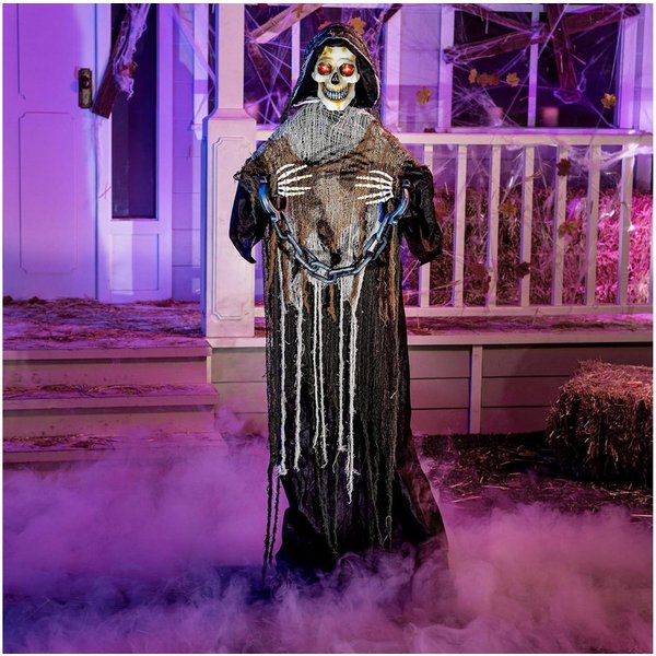 JOYIN Fantasy-Figur JOYIN 175cm Halloween Sensenmann, lebensgroß, LED & Sound