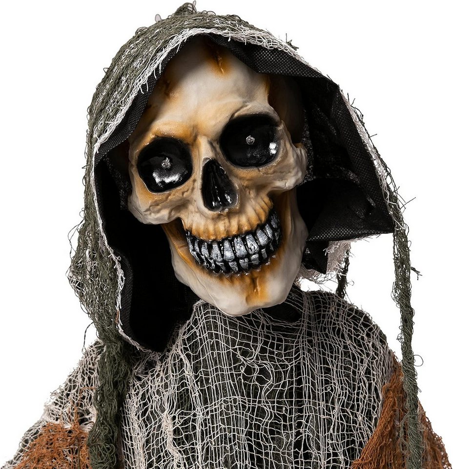 JOYIN Fantasy-Figur JOYIN 175cm Halloween Sensenmann, lebensgroß, LED & Sound – Bild 2 von 5