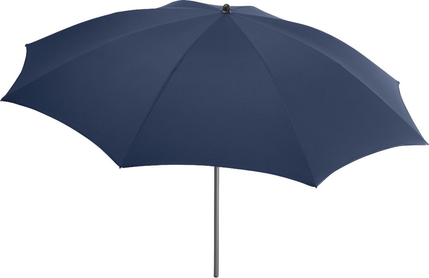FARE Sonnenschirm L, Ø 200 cm, Titan-Finish, UPF 50+, höhenverstellbar, knickbar, Fiberglasschienen, Tragefutteral – Bild 2 von 5