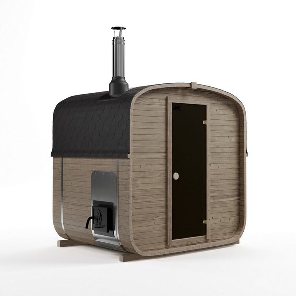 AZSauna Fasssauna QUADRO 240x220x185cm AZSauna Modell 1QL