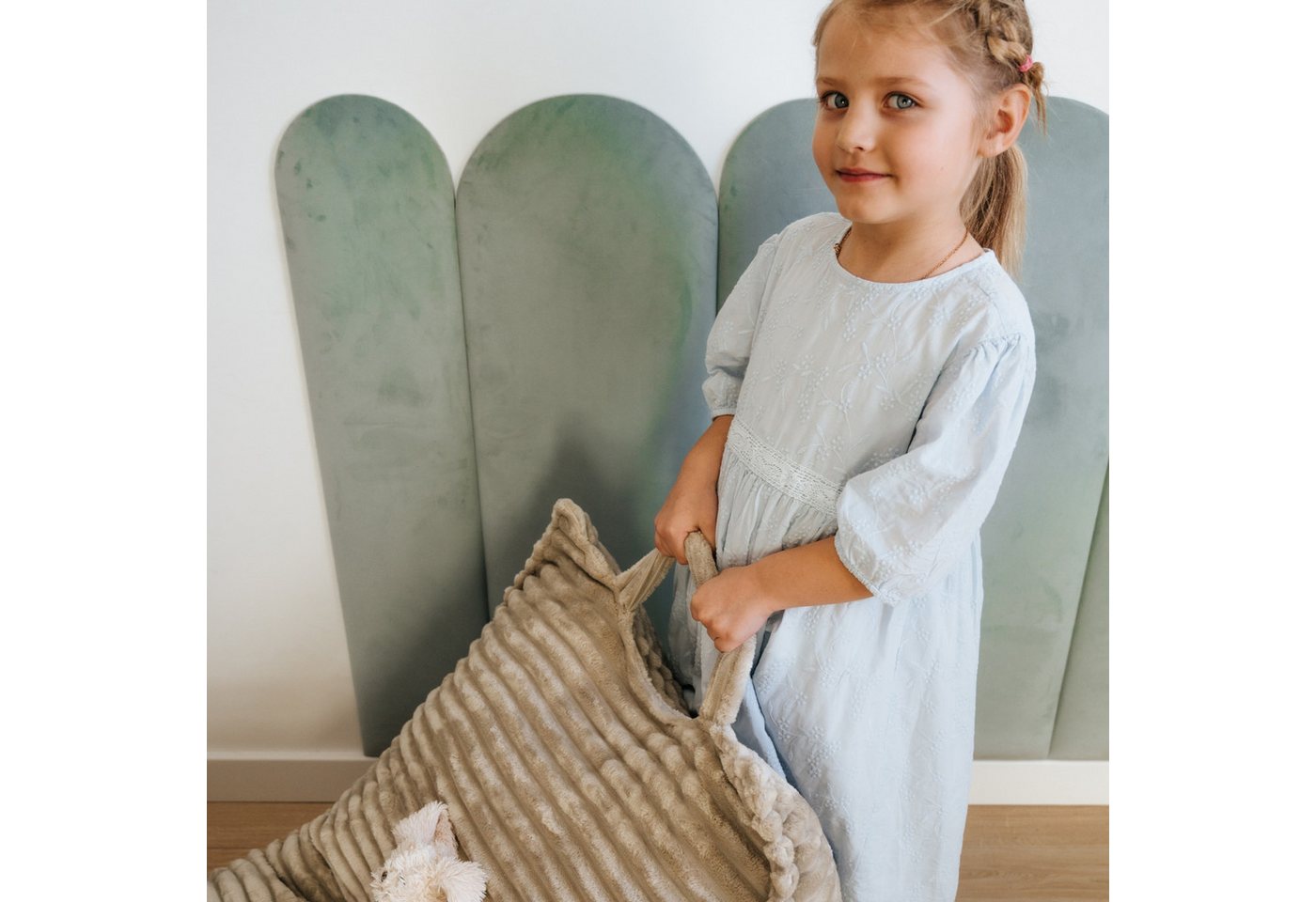 FAVRE Sitzsack Sitzsack Kinder mit Griff GARFIELD – Bild 5 von 5