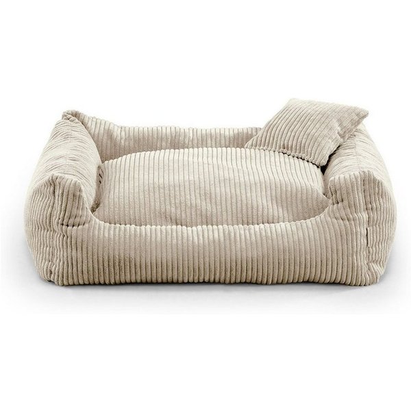 FAVRE Tierbett Soft Stripe Hundebett, Katzenbett, Farb- und Größenwahl, 100&% Polyester