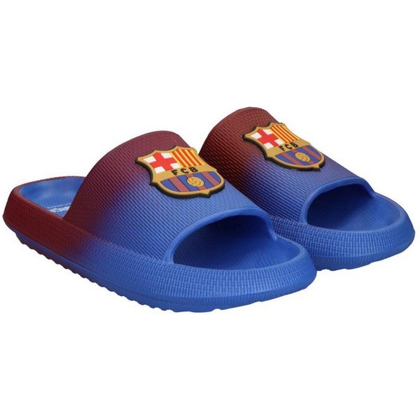 FC Barcelona Flip Flops Herren Damen Badeschuhe Pool Sandalen Sommer Schuhe Badeschuh (Packung)