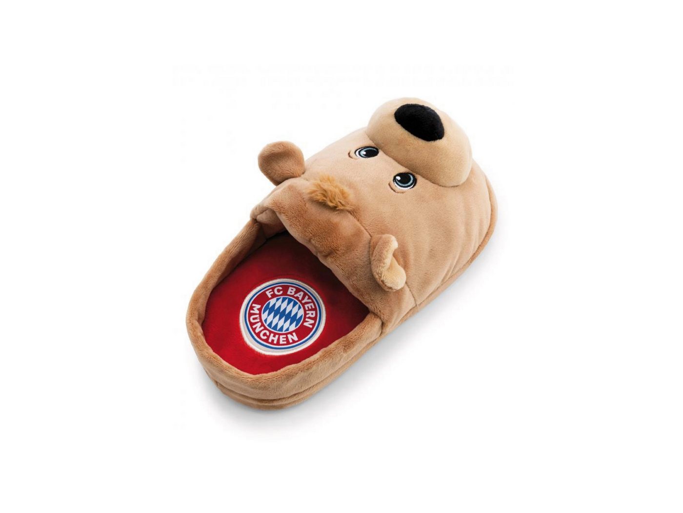 FC Bayern München Fc Bayern München Slipper, Gr. M/ 38-40 Plüsch Hausschuhe – Bild 3 von 3