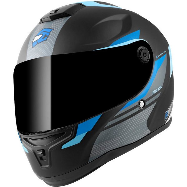 FC-Moto Motorradhelm FF114B Zeron Helm, Vorbereitet Für Pinlockscheibe,herausnehmbares Innenfutter