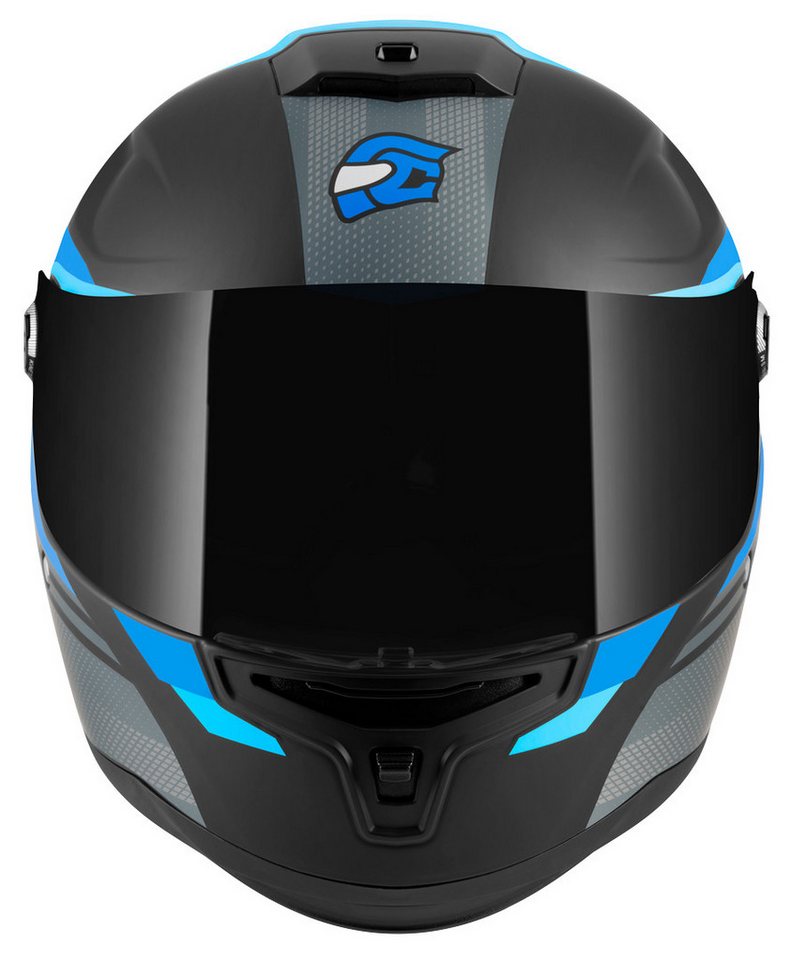 FC-Moto Motorradhelm FF114B Zeron Helm, Vorbereitet Für Pinlockscheibe,herausnehmbares Innenfutter – Bild 3 von 5