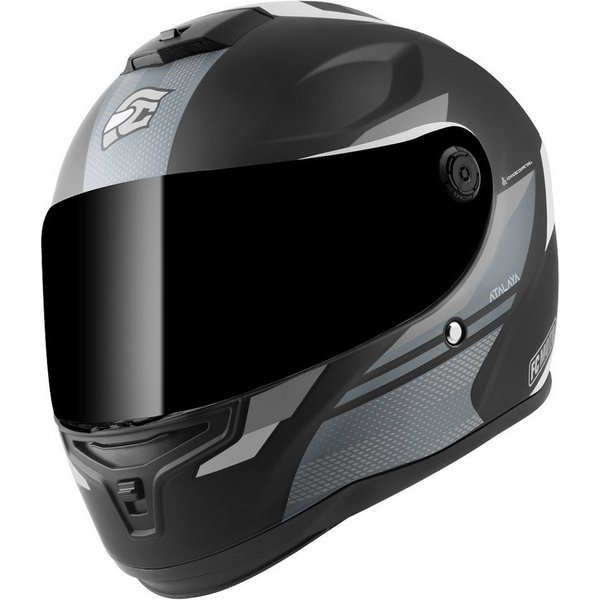 FC-Moto Motorradhelm FF114B Zeron Helm, Vorbereitet Für Pinlockscheibe,herausnehmbares Innenfutter