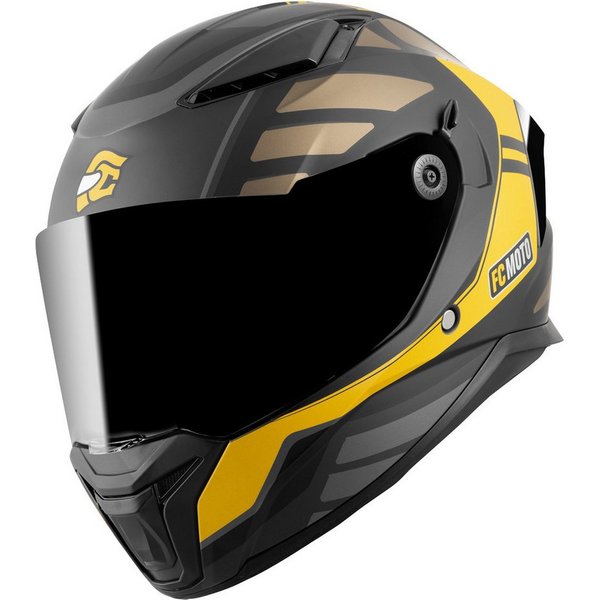FC-Moto Motorradhelm FF130SV Cavion Helm, Vorbereitet Für Pinlockscheibe,herausnehmbares Innenfutter,integr