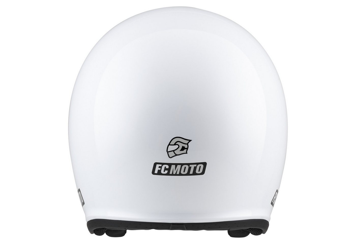 FC-Moto Motorradhelm G-295 Jethelm, Herausnehmbares Innenfutter,integriertes Sonnenvisier – Bild 5 von 5