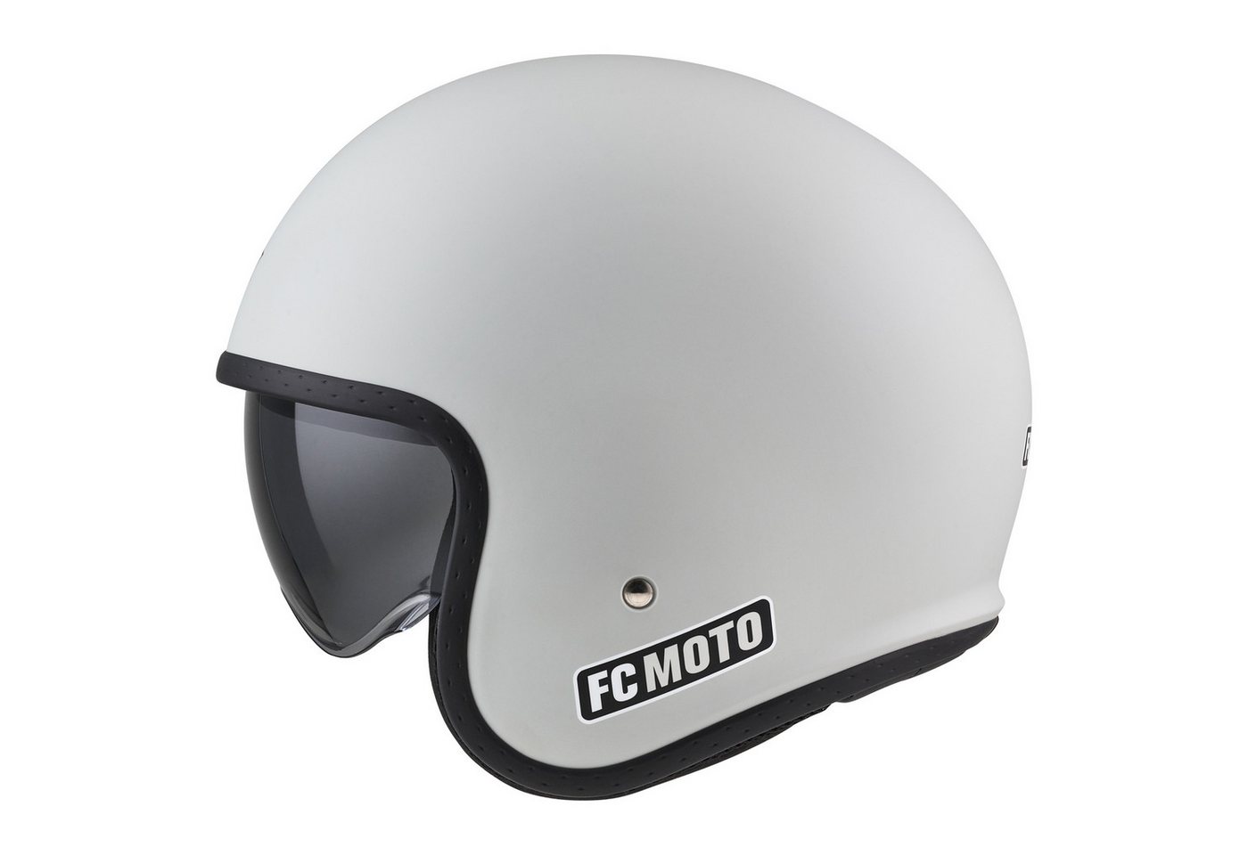 FC-Moto Motorradhelm G-295 Jethelm, Herausnehmbares Innenfutter,integriertes Sonnenvisier – Bild 3 von 5