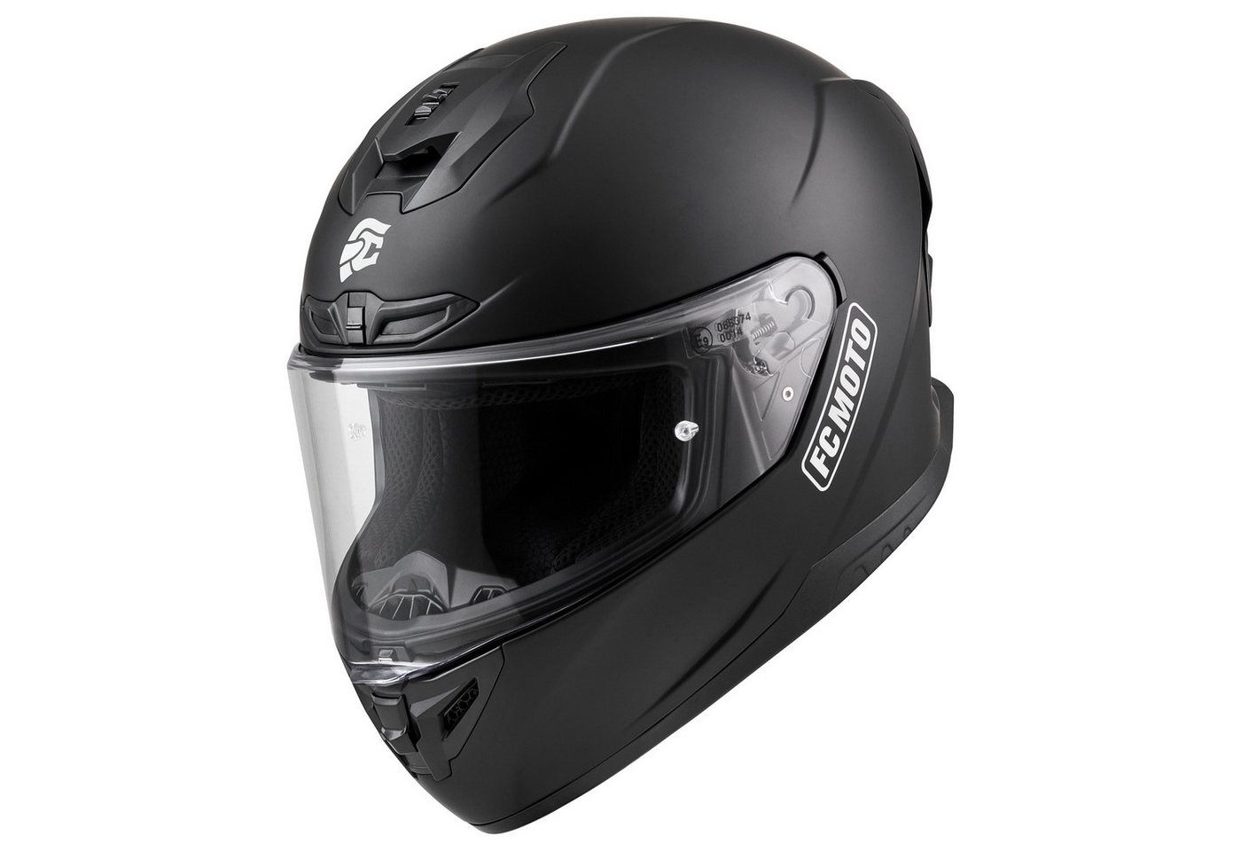 FC-Moto Motorradhelm G-361S Helm, Vorbereitet Für Pinlockscheibe,herausnehmbares Innenfutter – Bild 2 von 5