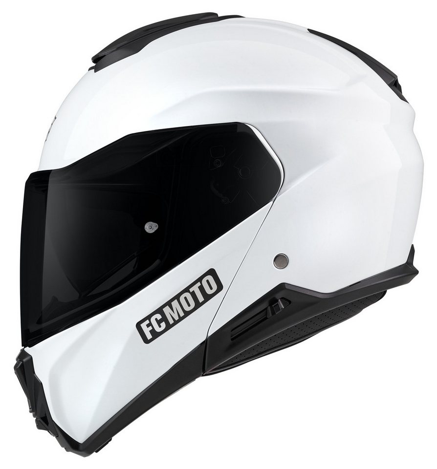 FC-Moto Motorradhelm G-362S Klapphelm, Vorbereitet Für Pinlockscheibe,herausnehmbares Innenfutter,integr – Bild 3 von 5
