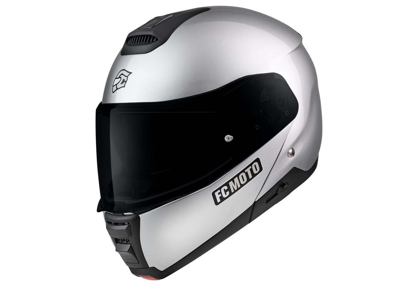 FC-Moto Motorradhelm G-376 Klapphelm, Herausnehmbares Innenfutter,integriertes Sonnenvisier – Bild 2 von 5