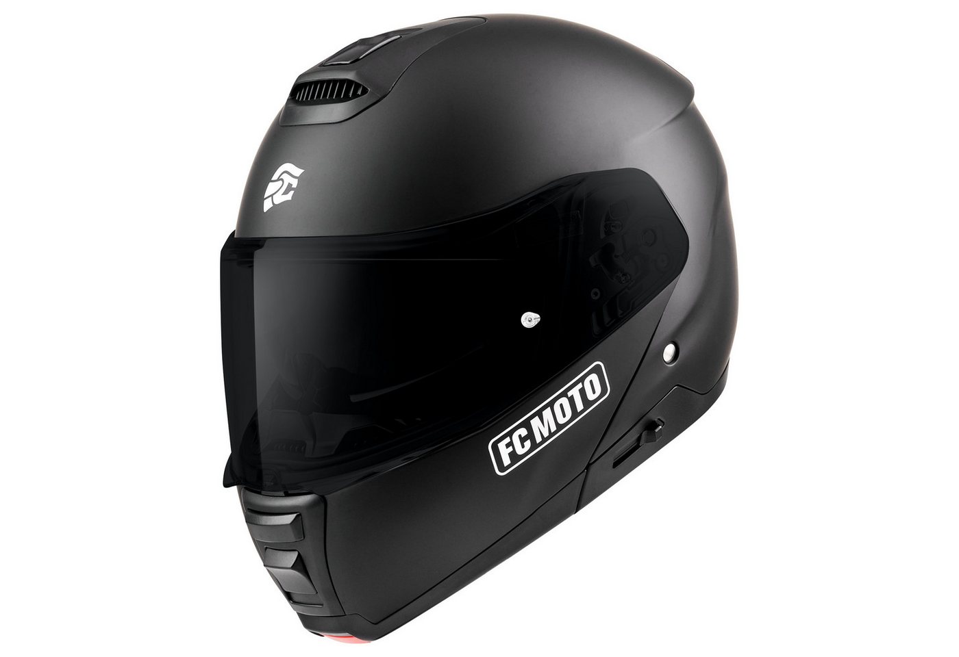 FC-Moto Motorradhelm G-376 Klapphelm, Herausnehmbares Innenfutter,integriertes Sonnenvisier – Bild 2 von 5