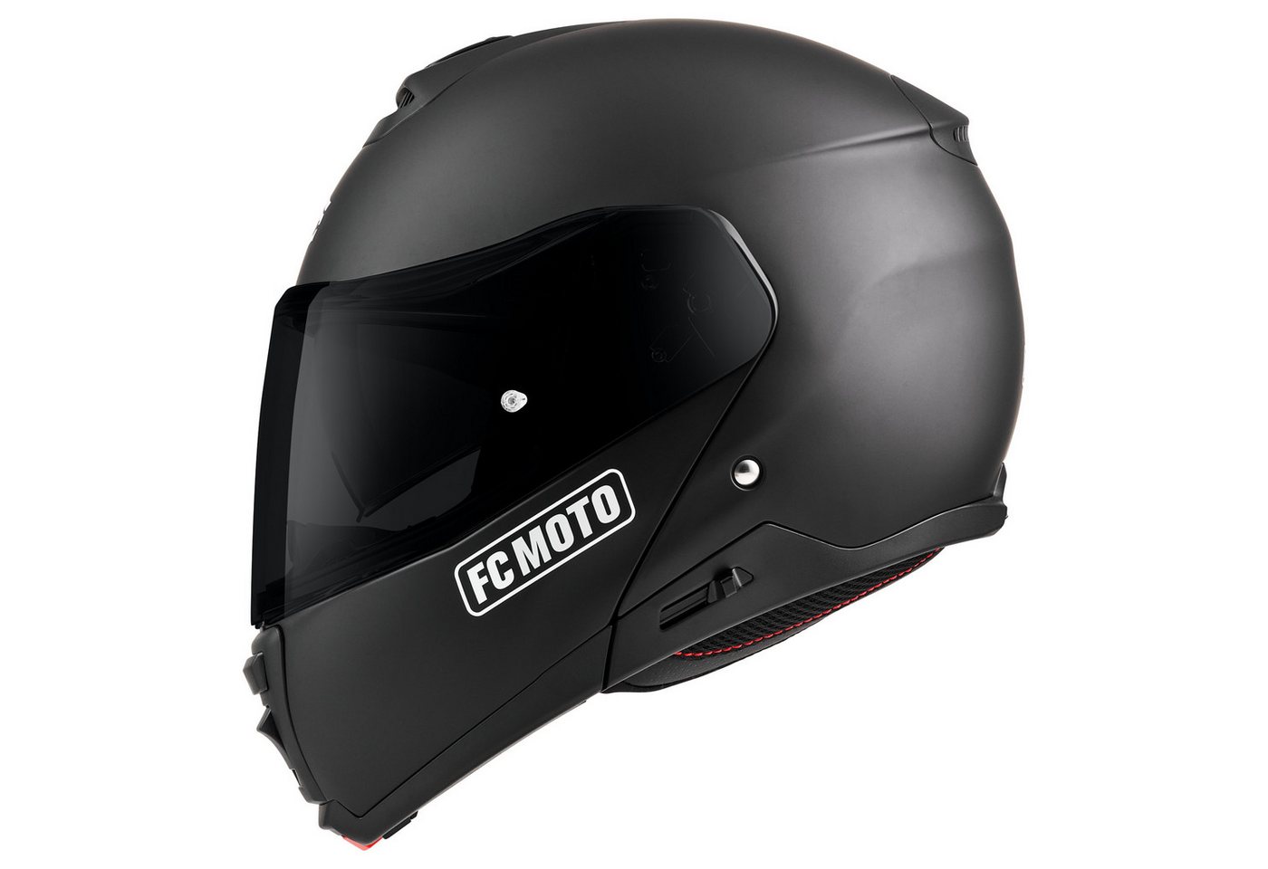 FC-Moto Motorradhelm G-376 Klapphelm, Herausnehmbares Innenfutter,integriertes Sonnenvisier – Bild 4 von 5