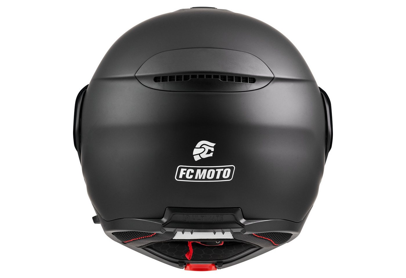 FC-Moto Motorradhelm G-376 Klapphelm, Herausnehmbares Innenfutter,integriertes Sonnenvisier – Bild 5 von 5