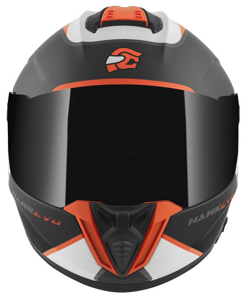 FC-Moto Motorradhelm Hawk EVO-X Helm, Vorbereitet Für Kommunikationssystem,herausnehmbares Innenfutter – Bild 4 von 5