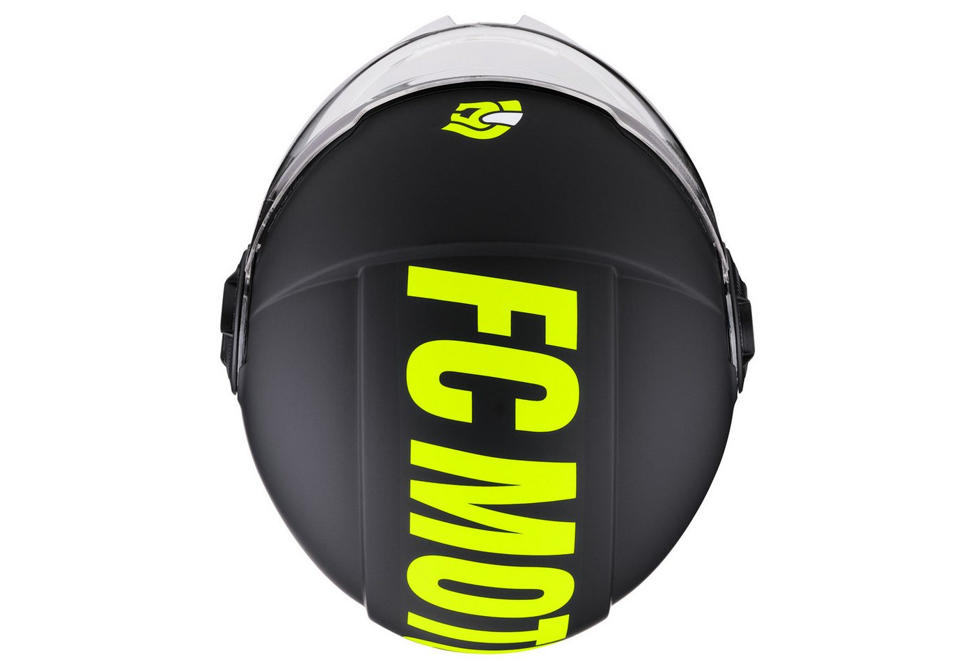 FC-Moto Motorradhelm Ralgo Jethelm, Herausnehmbares Innenfutter,integriertes Sonnenvisier – Bild 4 von 5
