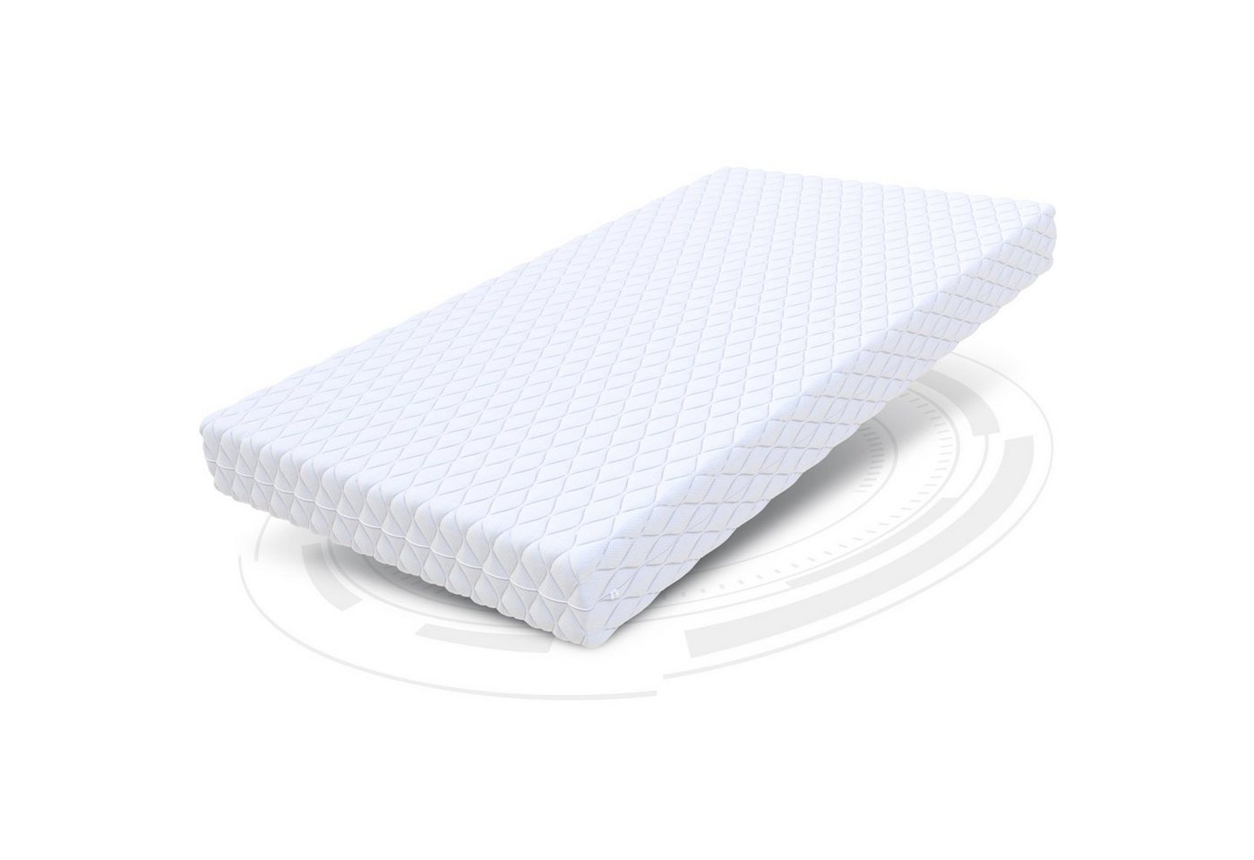 Kaltschaummatratze ALTO 90x200, 140x200, 180x200 cm & weitere Größen, FDM, 12 cm hoch, (komfortable Matratze, Allergiker geeignet), Hoher Schlafkomfort, ergonom – Bild 3 von 5