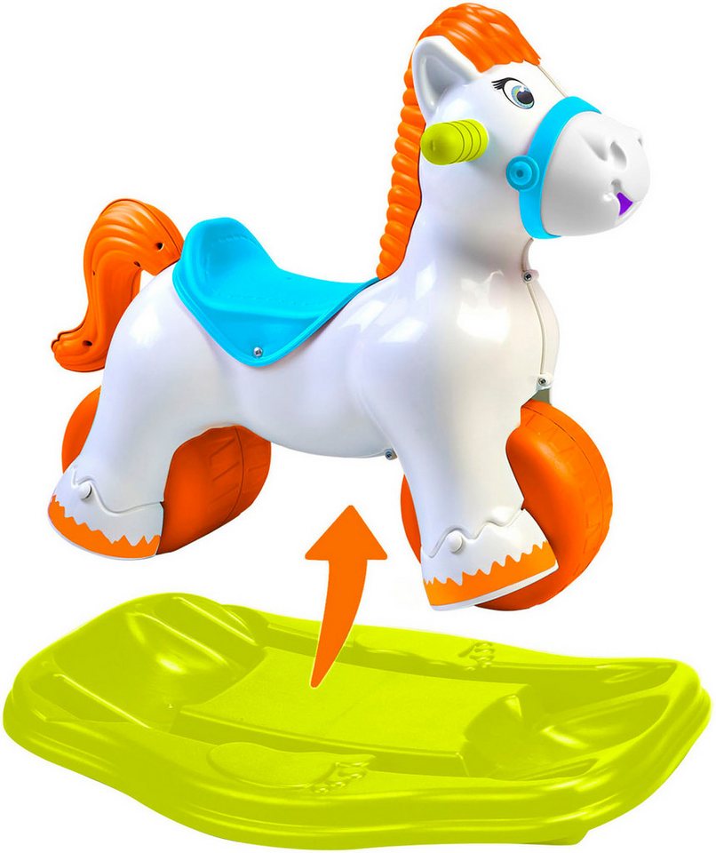 Feber® Schaukelpferd Ponyferber 2in1, mit Licht- und Soundeffekt, Made in Europe – Bild 5 von 5