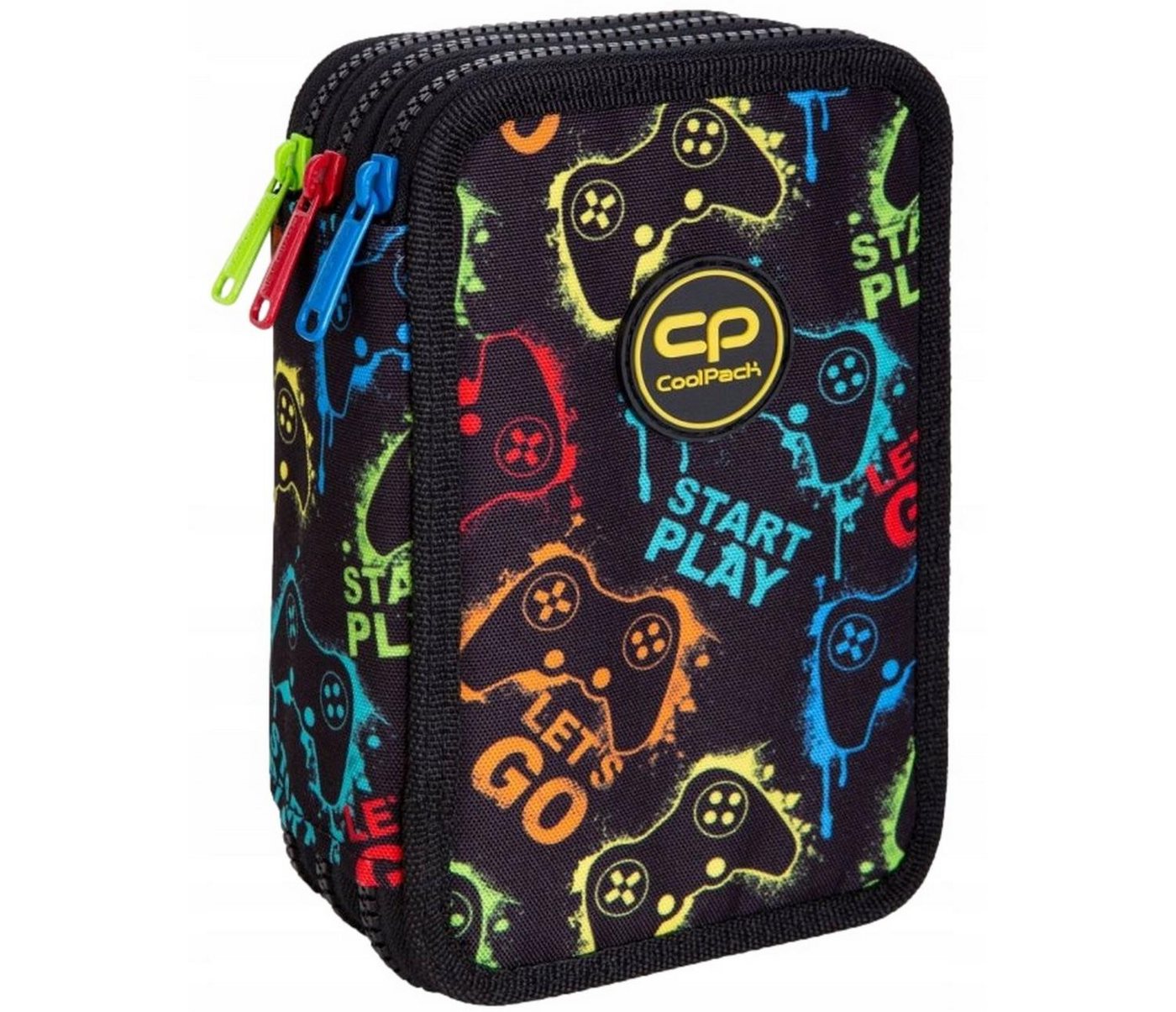CoolPack Federmäppchen COOLPACK - JUMPER 3 - Dreifach-Federmäppchen mit Zubehör - XPLAY – Bild 2 von 5