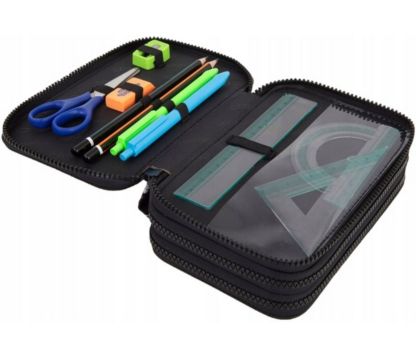 CoolPack Federmäppchen COOLPACK - JUMPER 3 - Dreifach-Federmäppchen mit Zubehör - XPLAY – Bild 5 von 5