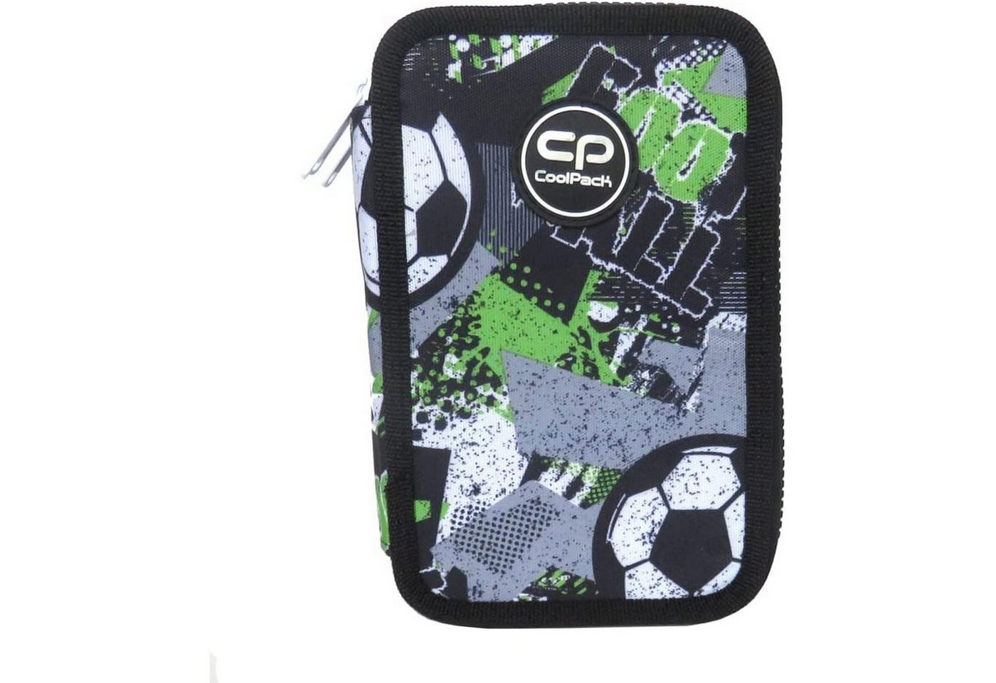 CoolPack Federmäppchen COOLPACK - JUMPER 3 - Dreifach-Federmäppchen mit Zubehör - LET`S GOAL – Bild 3 von 5