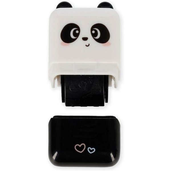 Legami Federmäppchen Legami Deko-Rollstempel Panda – Endlosmuster 300m Farbtinte