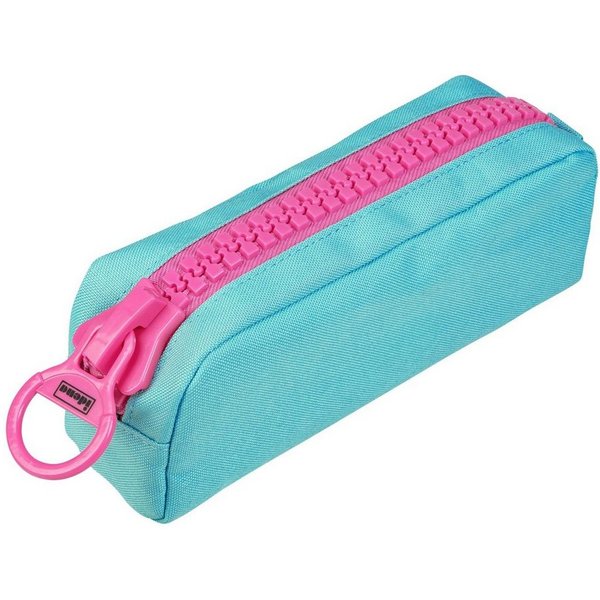 Idena Federtasche Idena 20100 - Faulenzer mit Riesenzipper, türkis