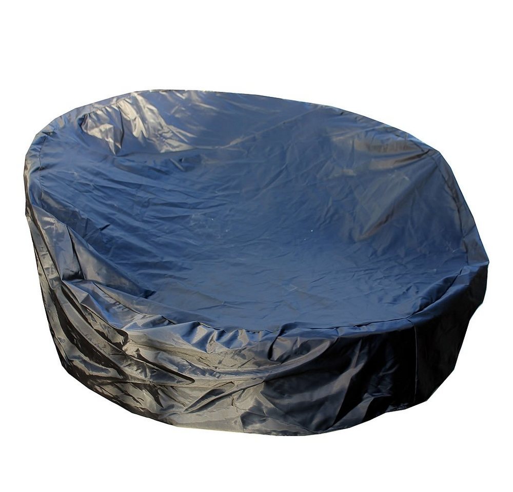 Feel2Home Gartenmöbel-Schutzhülle Schutzhülle 182x76 Schwarz Gartenmöbel Insel Rattan Abdeckung Plane (Stück, 1-St., Stück), Widerstandsfähiges Material – Bild 2 von 5