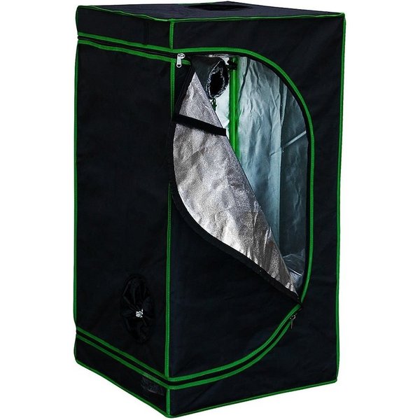 Feel2Home Gewächshaus Growbox Indoor Gewächshaus Pflanzenzelt Zucht Growroom versch. Größen, Stück, 99,9 % lichtundurchlässig