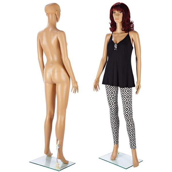 Feel2Home Schneiderpuppe 175cm Schaufensterfigur Schneiderpuppe Modepuppe Schaufensterpuppe, weiblich