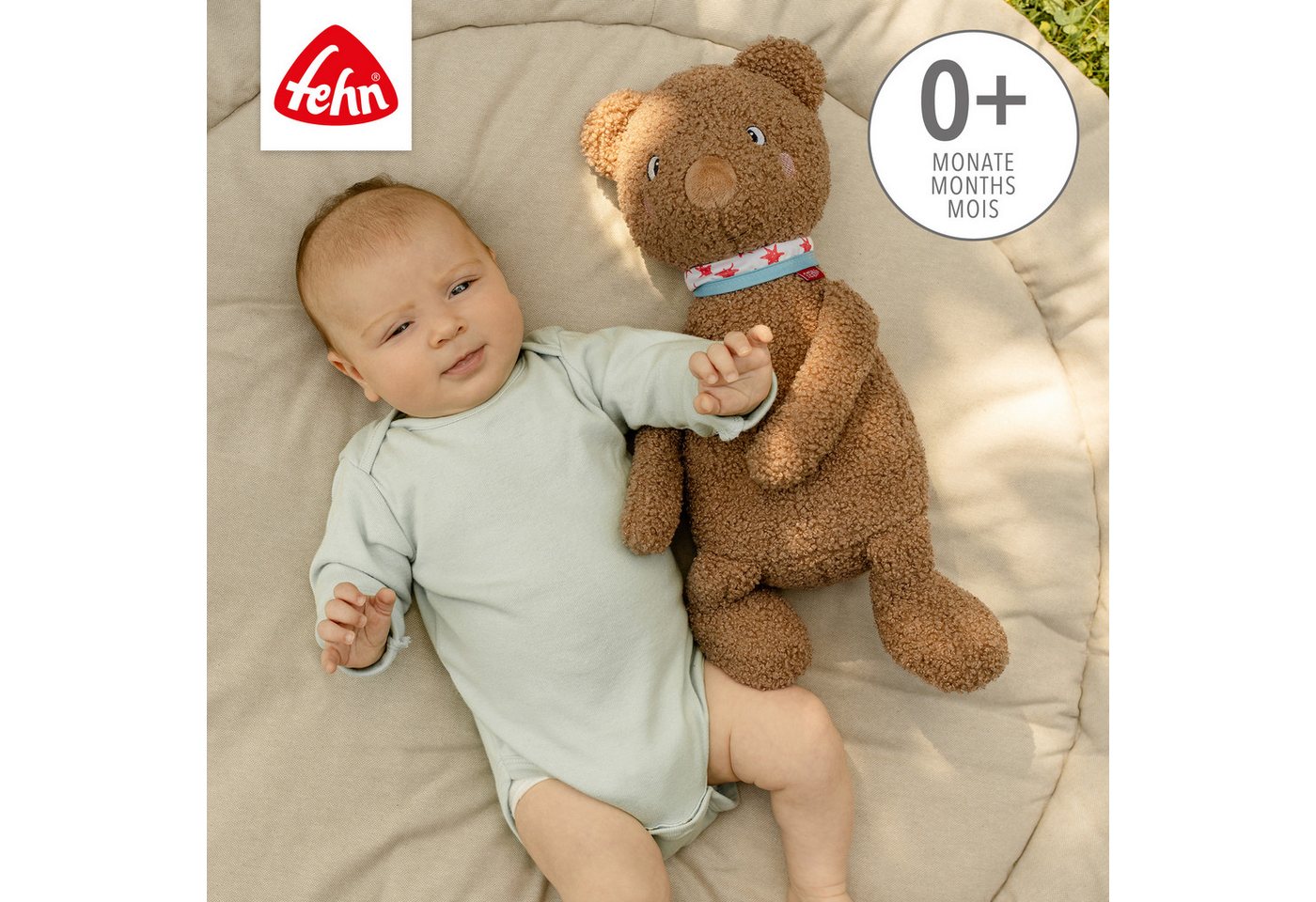 Fehn Kuscheltier FredErik, Bär XL – Bild 4 von 5