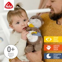 Fehn Kuscheltier Otter Theo, Nachtlicht, mit »Glow-in-the-dark«-Bestickung & Nachtlicht-Modul