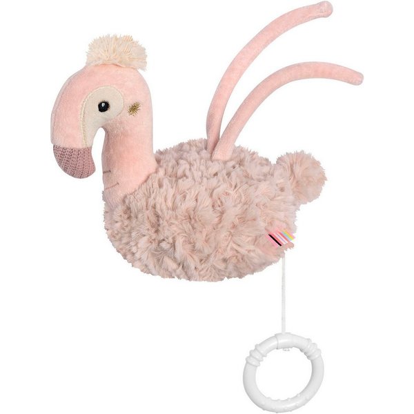 Fehn Spieluhr Lazy, Crazy & Pink, Flamingo